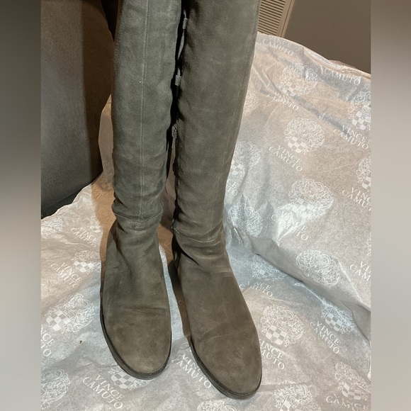 Vince Camuto Parle Suede over the knee boots - Picture 5 of 8